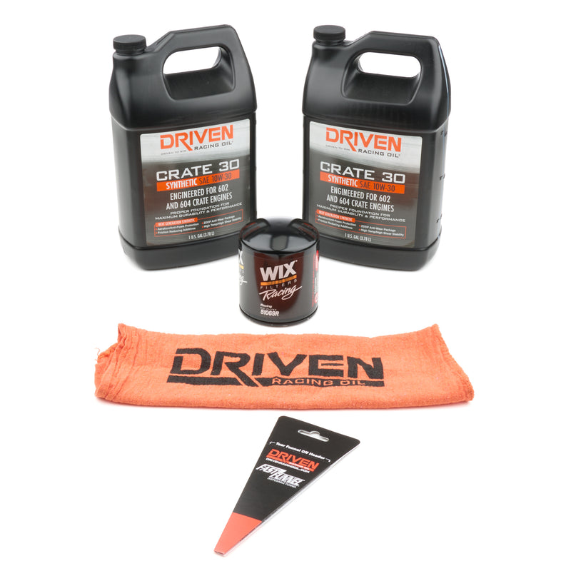 10W30 Oil Change Kit GM 602/604 Crate Engine - 20800K
