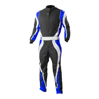 Suit Karting SP1 Adult Medium Black/Blue - 10SP1BM