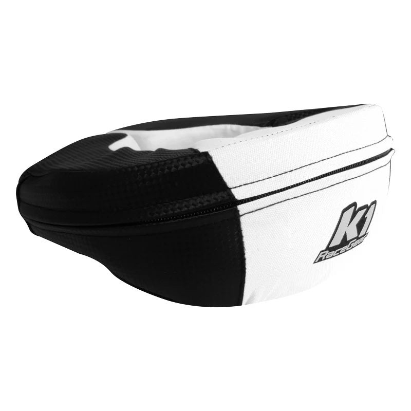 Neck Collar Karting Adult Carbon / White - 15NECCAWA