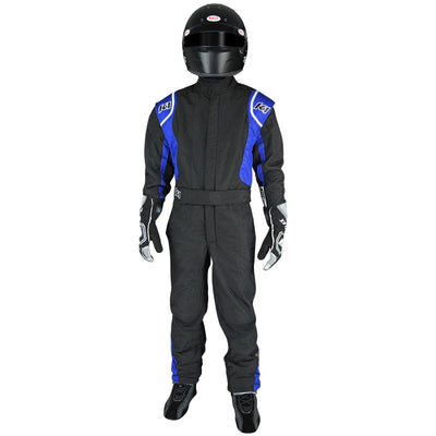 Suit Precision II 6X- Small Black/Blue - 20PRYNB6XS