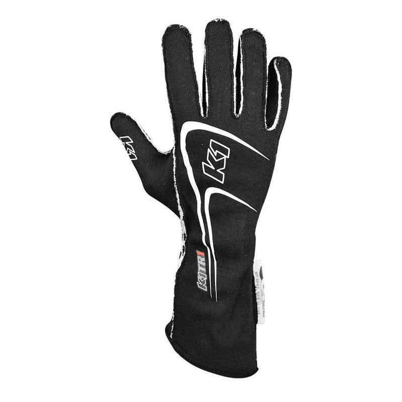 Glove Track 1 Black 4X- Small Youth - 23TR1N4XS
