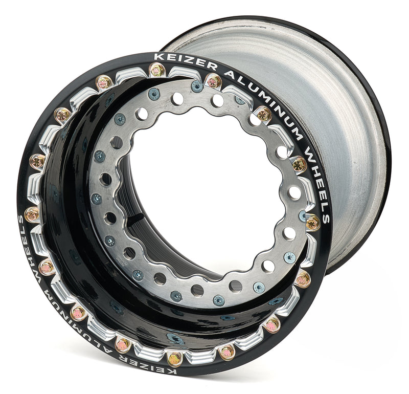Wheel Wide 5 15x14 5in BS Forged Inner B/L Blk