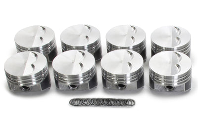 SBC Flat Top Piston Set 4.030 Bore -7cc - KB120030