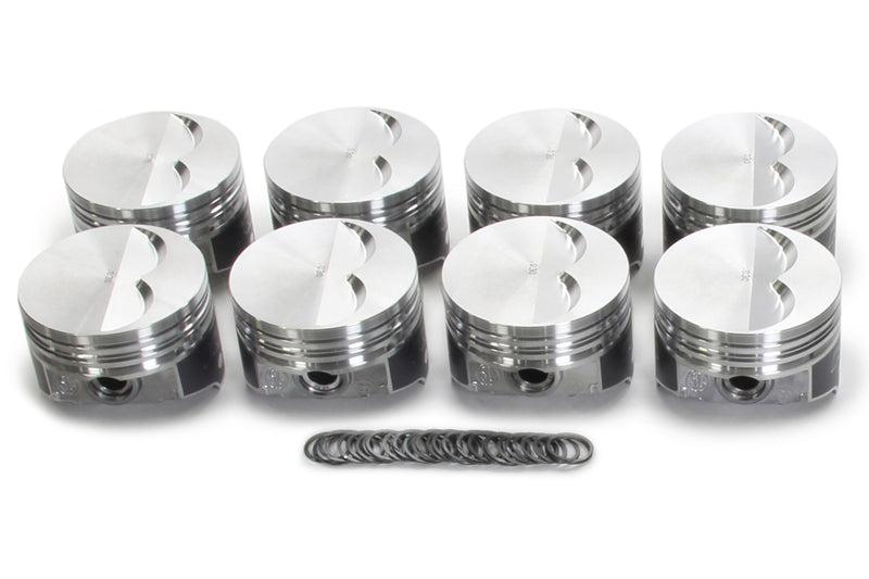 SBC Flat Top Piston Set 4.030 Bore -7cc - KB120030