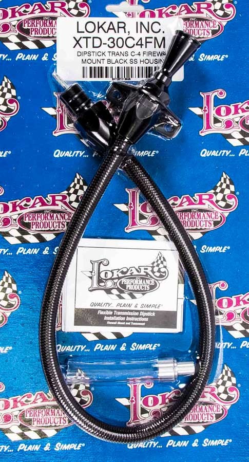 TRANS DIPSTICK C-4 BLACK SS