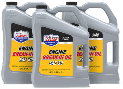 SAE 30 Break-In Oil Case 3 x 5 Quart Bottle