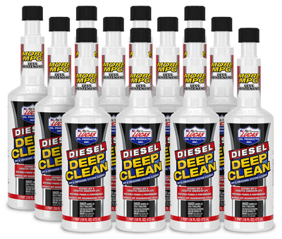 Diesel Deep Clean Fuel Additive Case 12x16oz.