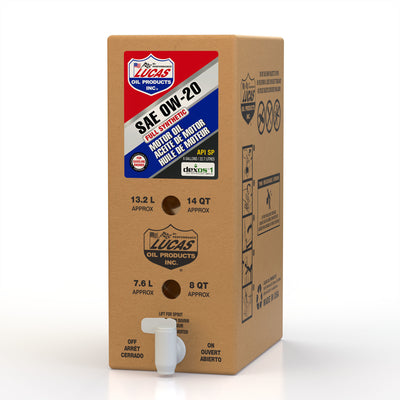 Synthetic SAE 0W20 Oil 6 Gallon Bag In Box Dexos