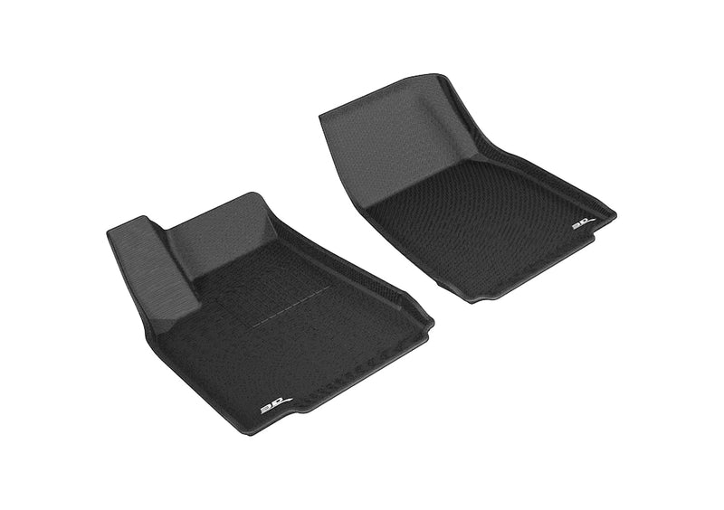 Tesla Model X 16- Kagu Front Floorliner Black - L1TL00111509