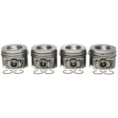 PISTONS WITH RINGS SET OF 4