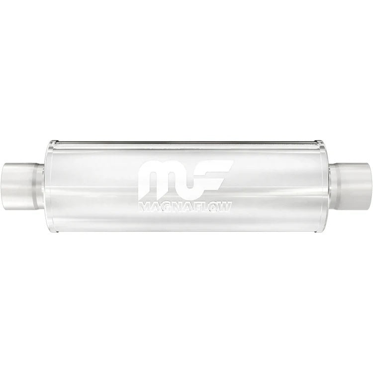 Stainless Bullet Muffler 2.25in In/Out - 10415