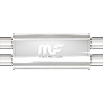 MUFFLER SS 3IN DUAL OUTLET