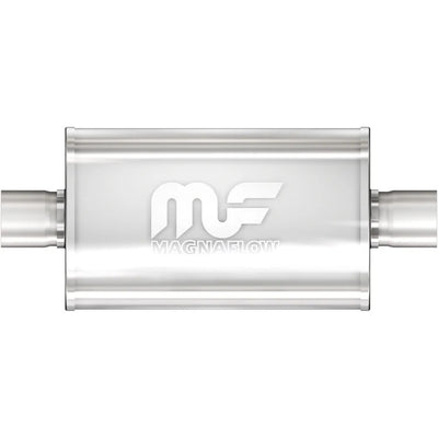MUFFLER RACE 4IN INLET/OUTLET