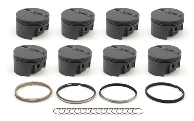 SBC FT PowerPak Piston Set 4.000 Bore -5.00cc