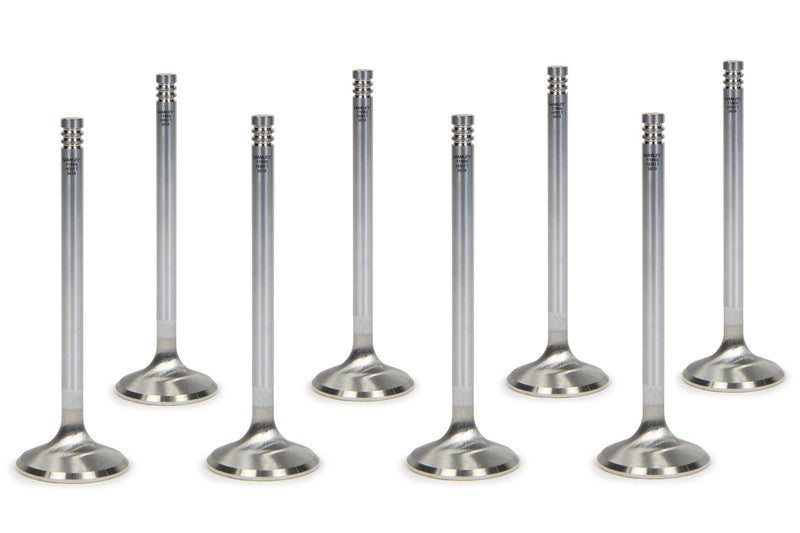 SET OF 8 EXHAUST VALVES