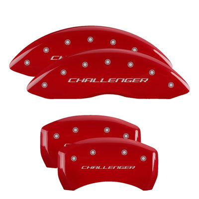 11- Challenger Caliper Covers Red - 12162SCLBRD