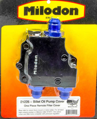 BILLET HEMI REMOTE PUMP COVER