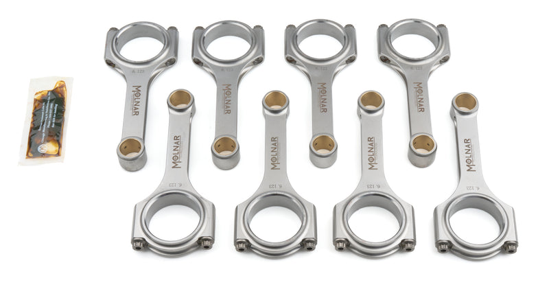 6.123 H-Beam Rod Set SBM 340/360 w/.927 Pin