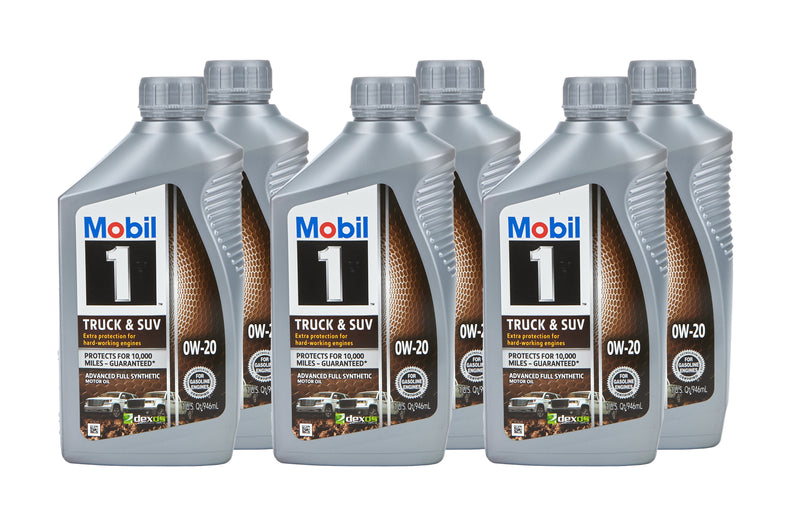 0W20 Truck & SUV OIl Case 6 x 1 Quart - 124592