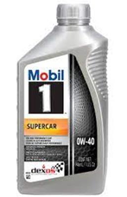0W40 Supercar Oil Case 6 x 1 Quart - 126870