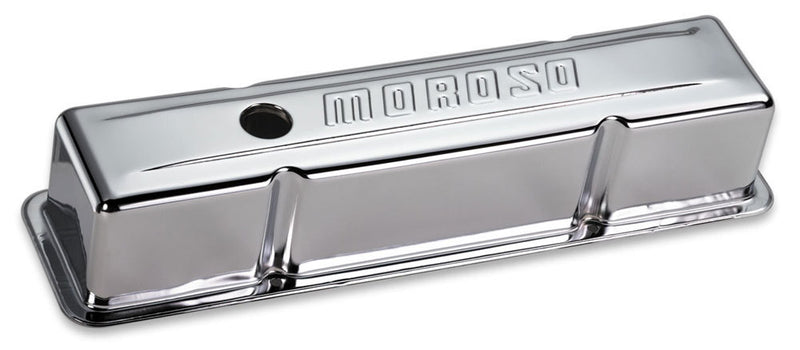 VALVE COVERS CHROME W/O BAFF