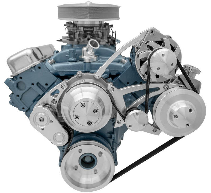 Pontiac V8 Serpentine Conv Kit - 13105
