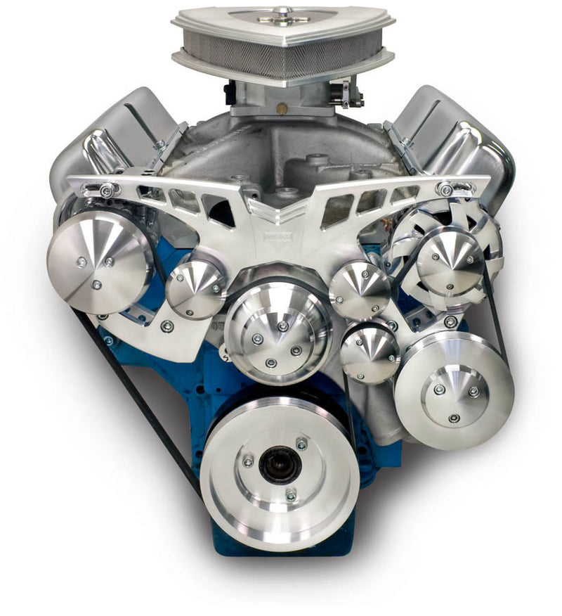 Ford FE Style Track Pulley System - 19050
