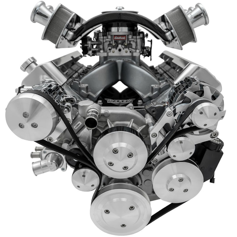 LS Engine Pro Track Pulley System With A/C - 20035