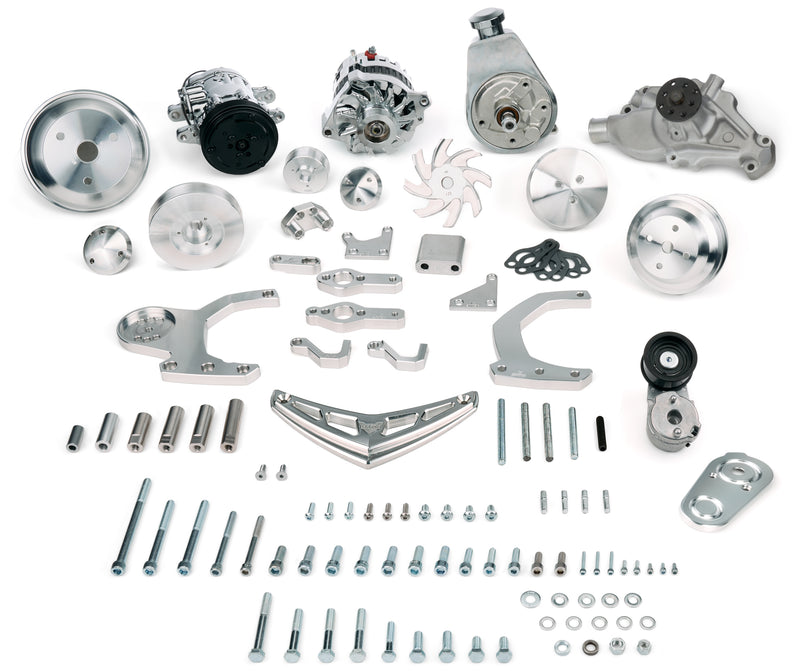 Ultra Drive 2 Pulley Kit Small Block Chevy - 25455