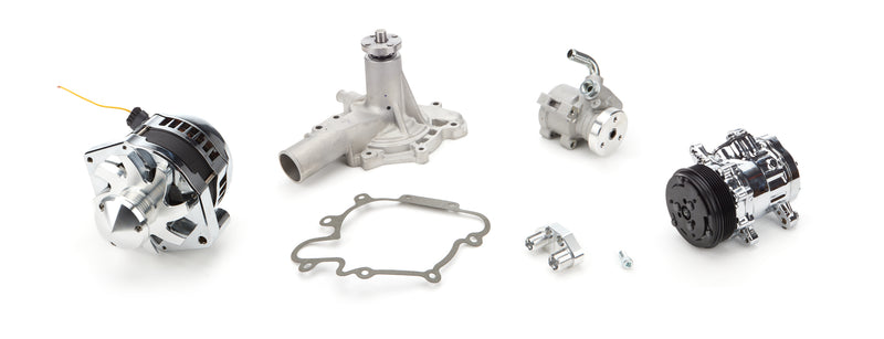 GM 340AMP Alternator Chrome w/Pulley - P545