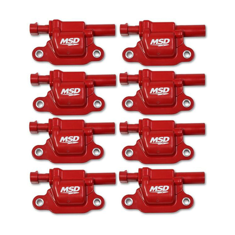 COILS RED SQU 14UP GM V8 8-PK