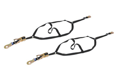 Dragster Front Nets Only Pair Flat Snap Hooks - 111501