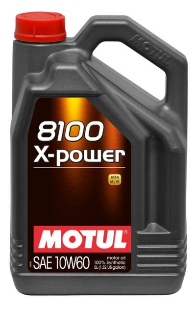 8100 X-Power 10W-60 5 Liter Bottle - MTL114867
