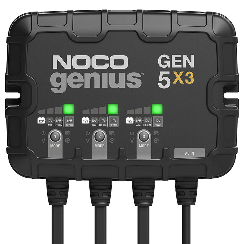 Battery Charger 3-Bank 15 Amp Onboard - GEN5X3