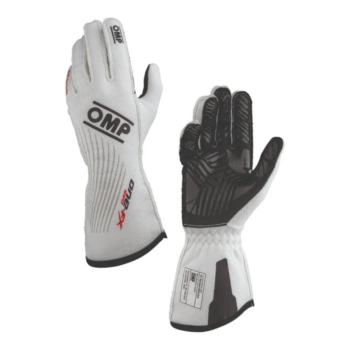 ONE EVO FX GLOVES my2026 FIA 8856-2018 WHITE SZ. - IB00773C01020M
