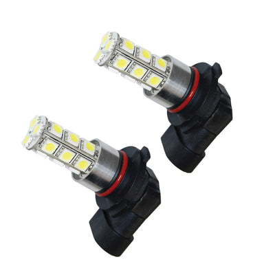 H10 / 9145 18 LED Bulbs White Pair - 3601001