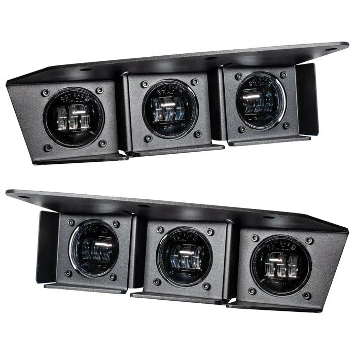 21-26 Bronco Fog Light Kit Triple LED Amber - 5890005