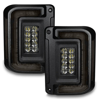 07-17 Wrangler JK LED Tail Lights Low Profile - 5891504T