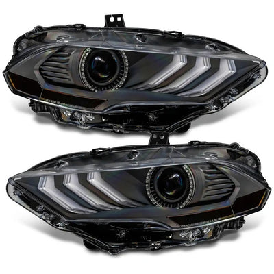 18-23 Ford Mustang LED Headlights ColorShift - 8204332