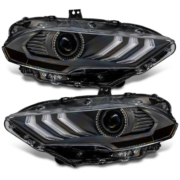 18-23 Ford Mustang LED Headlights ColorShift - 8204332