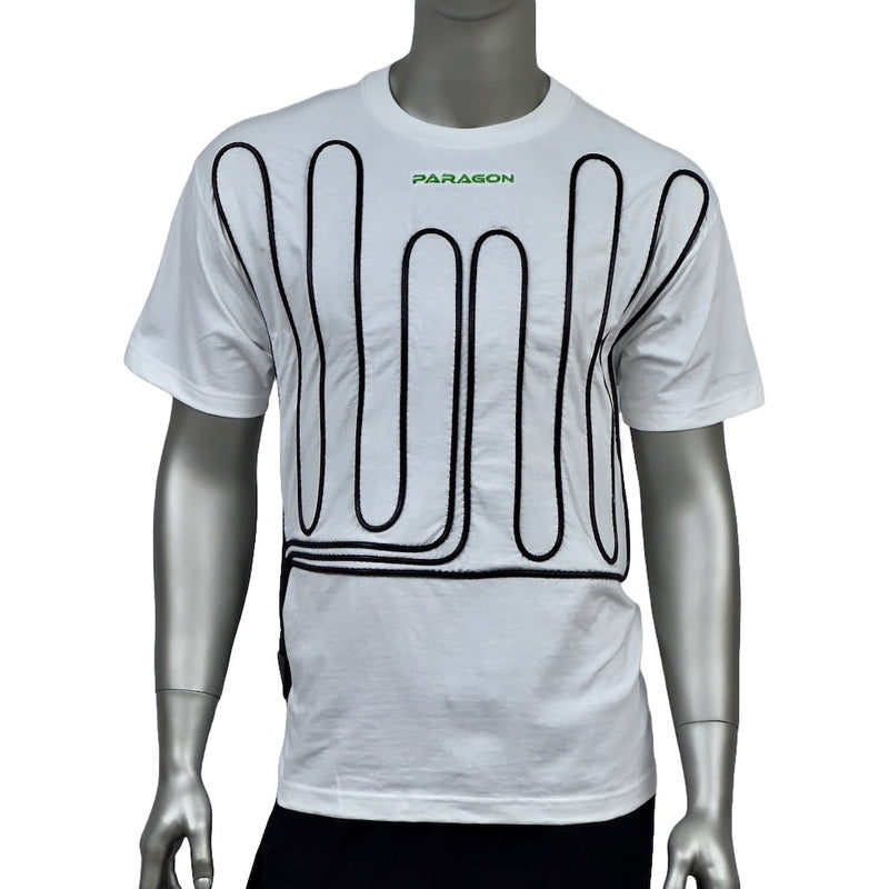 Shirt Cooling XX-Large White Right Exit