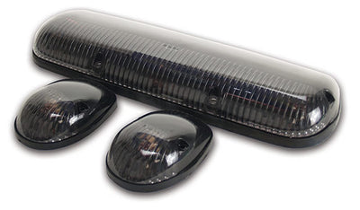 3 PC CAB ROOF LIGHT KIT SMOKE