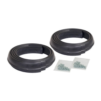 4 PC RUBBER FENDER FLARE KIT