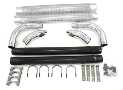 SIDE EXHAUST CHROME 60