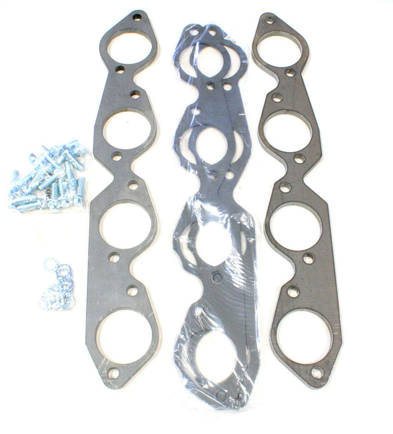 BBC Header Flange Kit w/Round Port