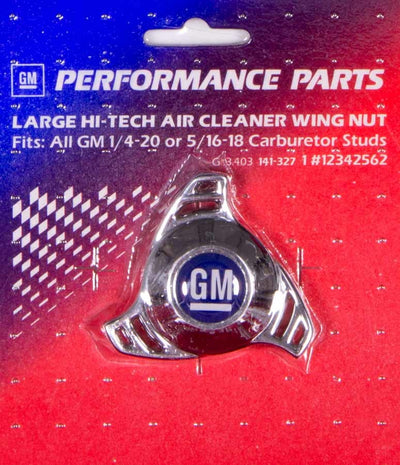 Air Cleaner Center Nut- Large Hi Tech GM Logo - 141327