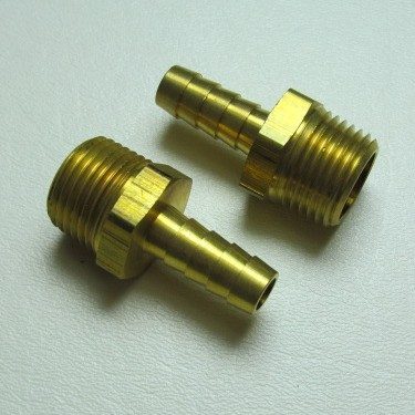 Fitting 1/2IN NPT X 3/8 Hose Barb Straight Pair - 15155