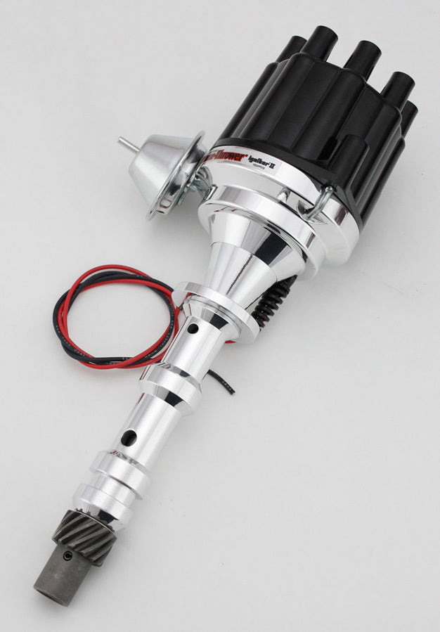 DIST BILLET CHEVY 409 VAC BLK