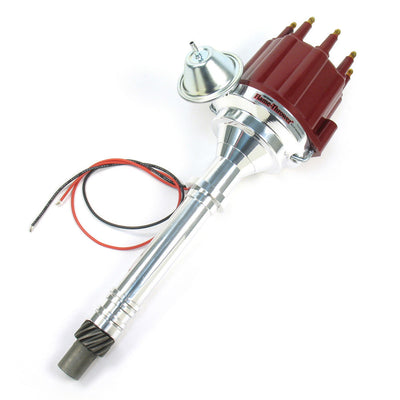 DIST BILLET I3 CHEVY RED MALE