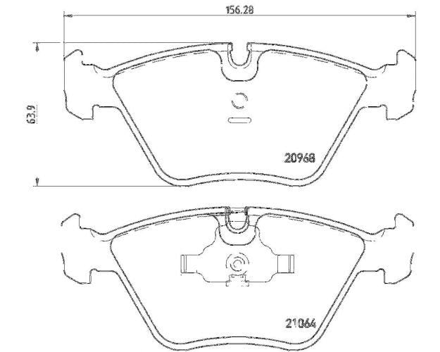 Brake Pads - P06012
